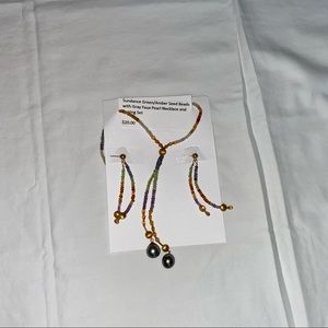 Sundance necklace and earrings